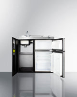 36" Wide All-in-one Kitchenette - (CK36ELGLASS)