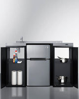 54" Wide All-in-one Kitchenette, ADA Counter Height - (CK55ADASINKL)