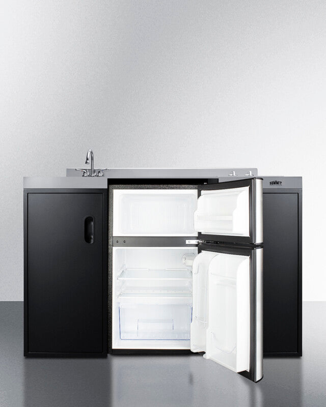 54" Wide All-in-one Kitchenette, ADA Counter Height - (CK55ADASINKL)
