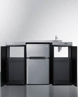 54" Wide All-in-one Kitchenette, ADA Counter Height - (CK55ADASINKR)