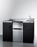 54" Wide All-in-one Kitchenette, ADA Counter Height - (CK55ADASINKR)