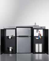 54" Wide All-in-one Kitchenette, ADA Counter Height - (CK55ADASINKR)