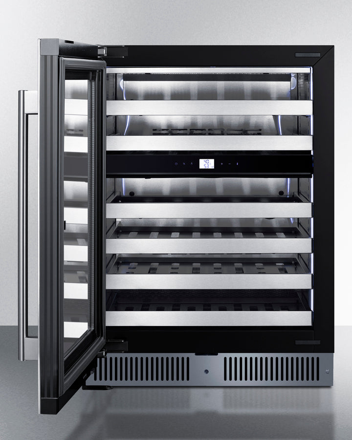 24" Wide Built-In Dual-Zone Wine Cellar - (CL244WC2LHD)