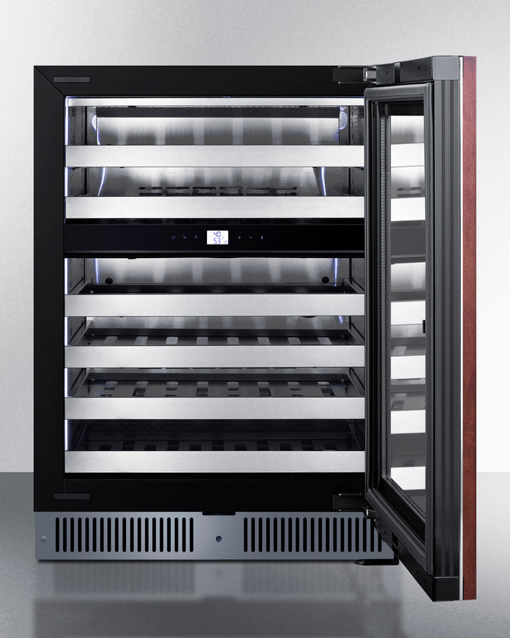 24" Dual Zone Built-In Wine Cellar (Panel Not Included) - (CL244WC2PNR)
