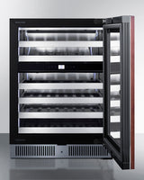 24" Dual Zone Built-In Wine Cellar (Panel Not Included) - (CL244WC2PNR)