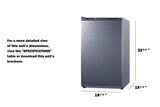 4.2 cu.ft. Compact Refrigerator-Freezer (LHD) - (CM42PLLHD)