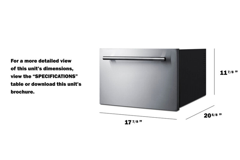 18" Wide Built-in Wine/beverage Cooler Drawer - (COOL1D)