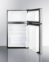 19" Wide 2-door Refrigerator-freezer - (CP34BSS) - SUMMIT
