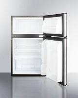 19" Wide 2-door Refrigerator-freezer, ADA Height - (CP34BSSADA) - SUMMIT