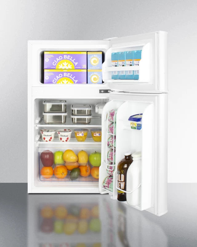 19" Wide 2-door Refrigerator-freezer - (CP34W) - SUMMIT