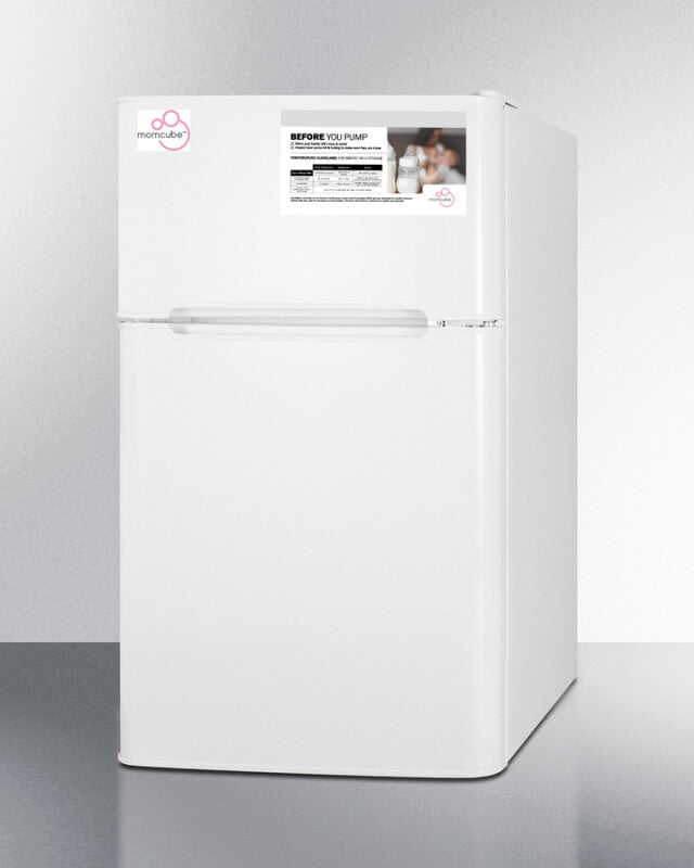 19" Wide Momcube(tm) Refrigerator-freezer - (CP34WMC) - SUMMIT