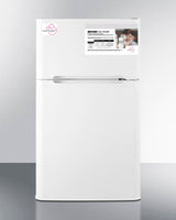 19" Wide Momcube(tm) Refrigerator-freezer - (CP34WMC) - SUMMIT