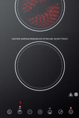 12" Wide 115v 2-burner Radiant Cooktop - (CR2B15T1B)