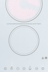 12" Wide 230v 2-burner Radiant Cooktop - (CR2B23T4W)