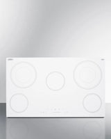 36" Wide 208-240v 5-burner Radiant Cooktop - (CR5B36TXW)