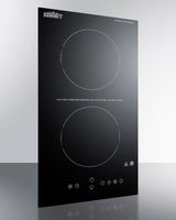 12" Wide 115V 2-Burner Radiant Cooktop With Safety Shutoff - (CRH2BT30115)