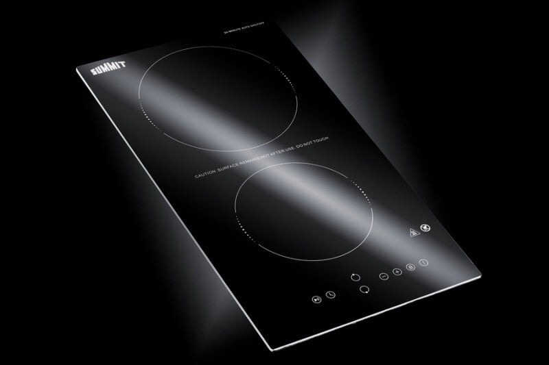 12" Wide 230V 2-Burner Radiant Cooktop With Safety Shutoff - (CRH2BT30230)