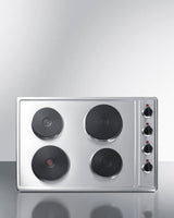 30" Wide 208/240V 4-Burner Solid Disk Cooktop - (CSD4B300)