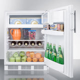 24" Wide Built-in Refrigerator-freezer, ADA Compliant - (CT661WBIADA)