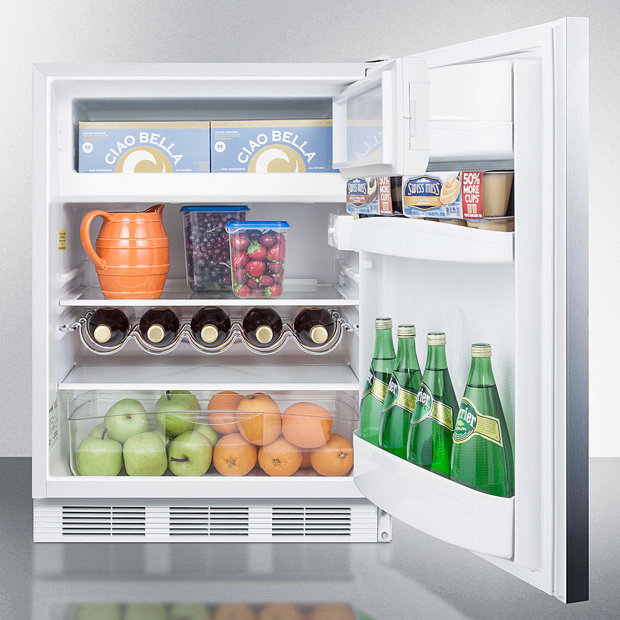 24" Wide Built-in Refrigerator-freezer - (CT661WBISSHH)