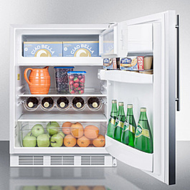 24" Wide Built-in Refrigerator-freezer - (CT661WBISSHV)