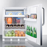 24" Wide Built-in Refrigerator-freezer, ADA Compliant - (CT661WBISSTBADA)