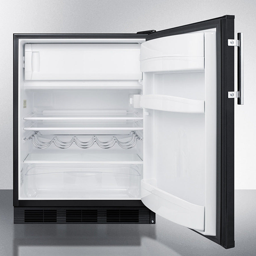24" Wide Built-in Refrigerator-freezer - (CT663BKBI)