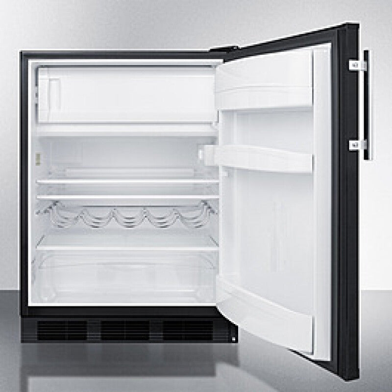 24" Wide Built-in Refrigerator-freezer, ADA Compliant - (CT663BKBIADA)