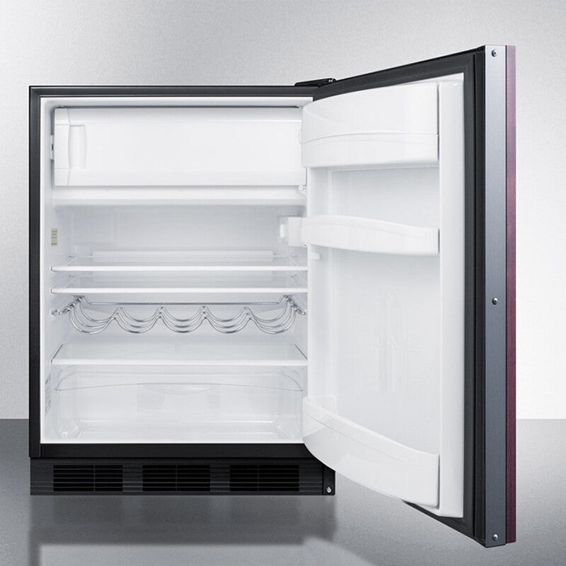24" Wide Built-in Refrigerator-freezer (panel Not Included) - (CT663BKBIIF)