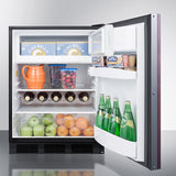 24" Wide Built-in Refrigerator-freezer (panel Not Included) - (CT663BKBIIF)