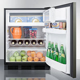 24" Wide Built-in Refrigerator-freezer - (CT663BKBIKSHH)