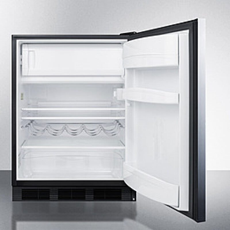 24" Wide Built-in Refrigerator-freezer, ADA Compliant - (CT663BKBISSHHADA)