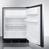 24" Wide Built-in Refrigerator-freezer, ADA Compliant - (CT663BKBISSHHADA)