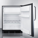 24" Wide Built-in Refrigerator-freezer - (CT663BKBISSTB)