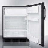 24" Wide Refrigerator-freezer - (CT66BK)