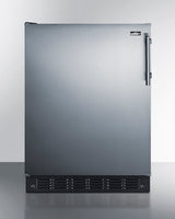 24" Wide Refrigerator-freezer - (CT66BK2SSLHD) - SUMMIT