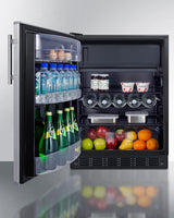 24" Wide Refrigerator-freezer - (CT66BK2SSLHD) - SUMMIT