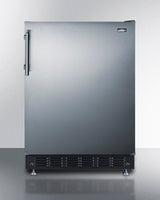 24" Wide Refrigerator-freezer - (CT66BK2SSRS) - SUMMIT