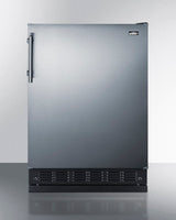 24" Wide Refrigerator-freezer - (CT66BK2SSRS) - SUMMIT