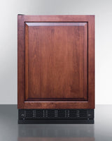 24" Wide Refrigerator-freezer (panel Not Included) - (CT66BK2SSRSIFLHD) - SUMMIT