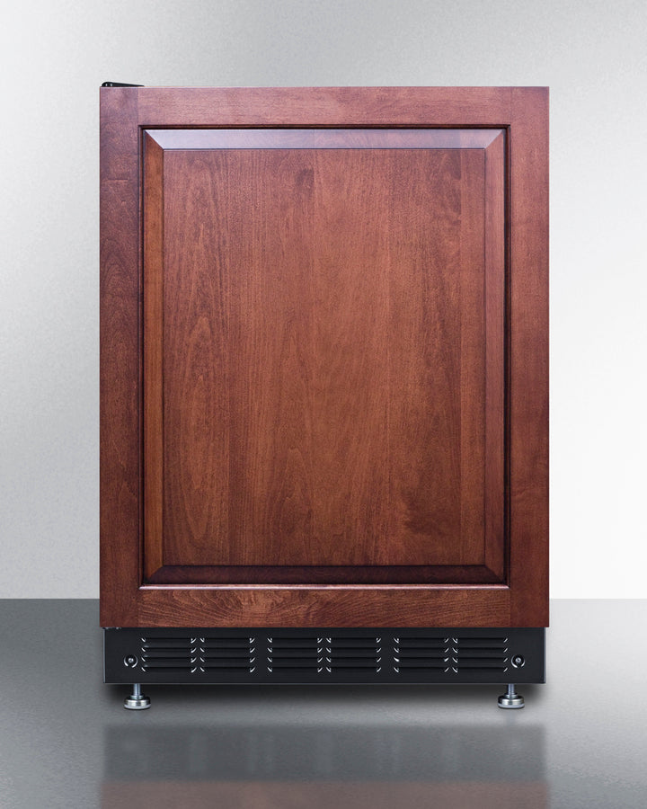 24" Wide Refrigerator-freezer (panel Not Included) - (CT66BK2SSRSIFLHD) - SUMMIT