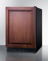 24" Wide Refrigerator-freezer (panel Not Included) - (CT66BK2SSRSIF) - SUMMIT