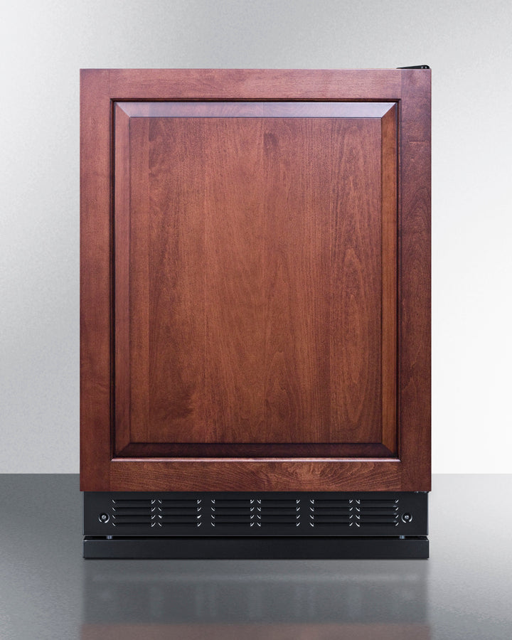 24" Wide Refrigerator-freezer (panel Not Included) - (CT66BK2SSRSIF) - SUMMIT