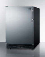 24" Wide Refrigerator-freezer - (CT66BK2SSRSLHD) - SUMMIT