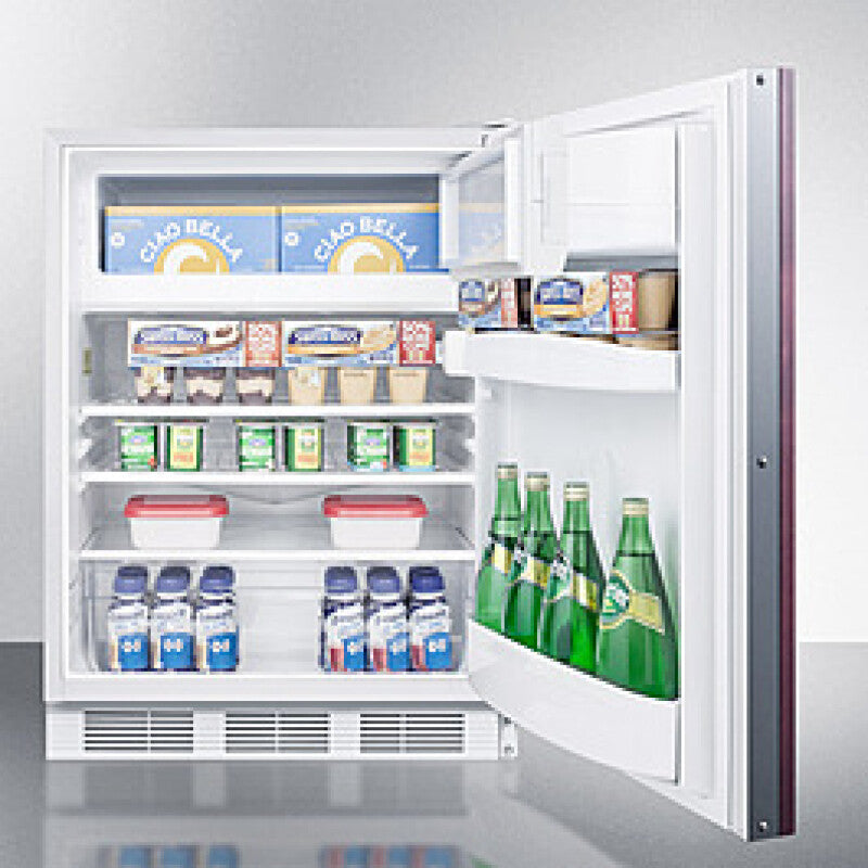24" Wide Built-in Refrigerator-freezer, ADA Compliant (panel Not Included) - (CT66LWBIIFADA)