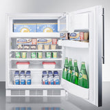 24" Wide Built-in Refrigerator-freezer, ADA Compliant - (CT66LWBISSHVADA)