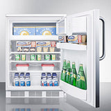 24" Wide Built-in Refrigerator-freezer - (CT66LWBISSTB)
