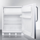 24" Wide Built-in Refrigerator-freezer, ADA Compliant - (CT66LWBISSTBADA)