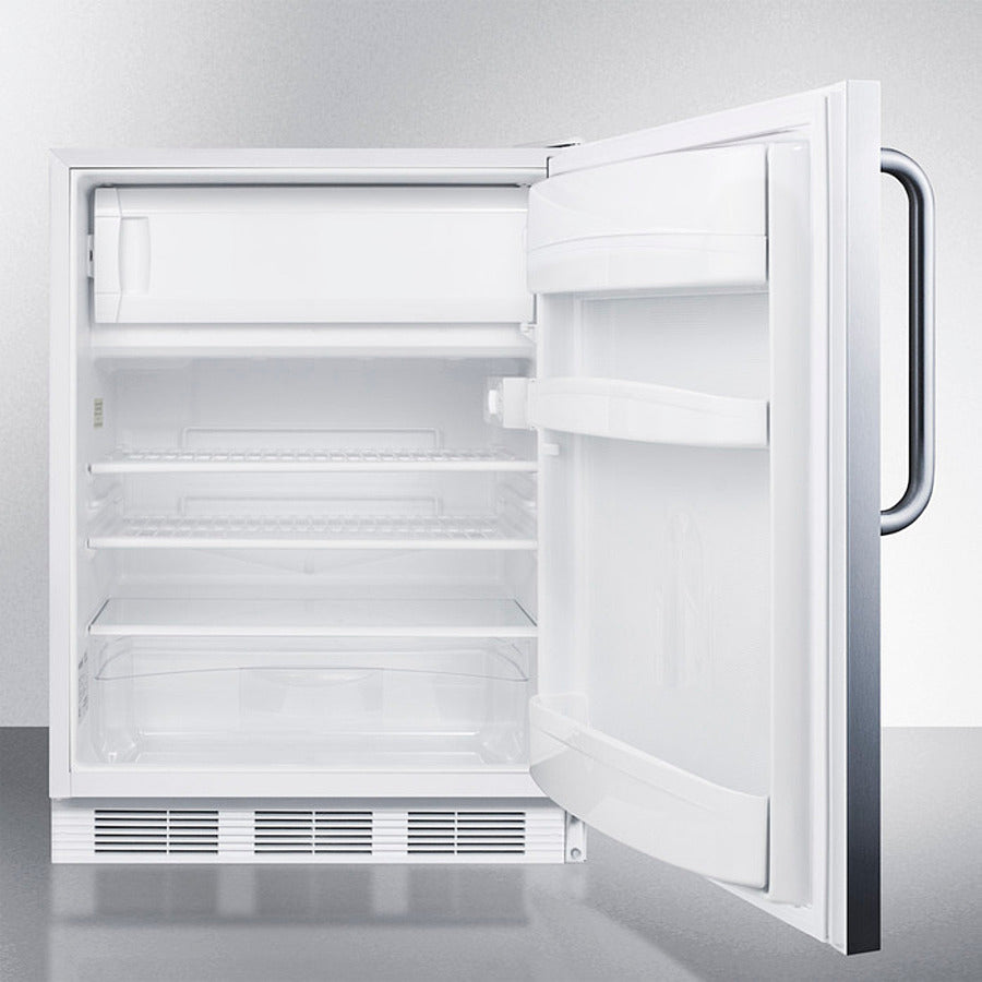 24" Wide Built-in Refrigerator-freezer - (CT66LWCSS)