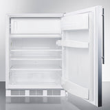24" Wide Refrigerator-freezer, ADA Compliant - (CT66LWSSHVADA)